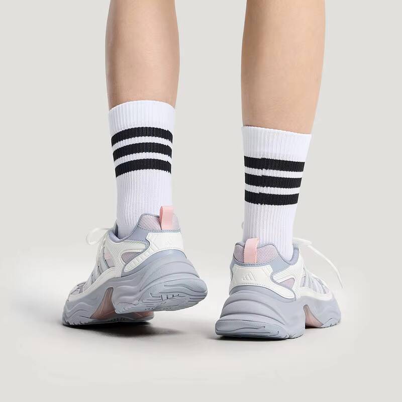 Women'S Shoes Pink Adidas - Womens Adidas KJ9523 Chunky Dad Shoes