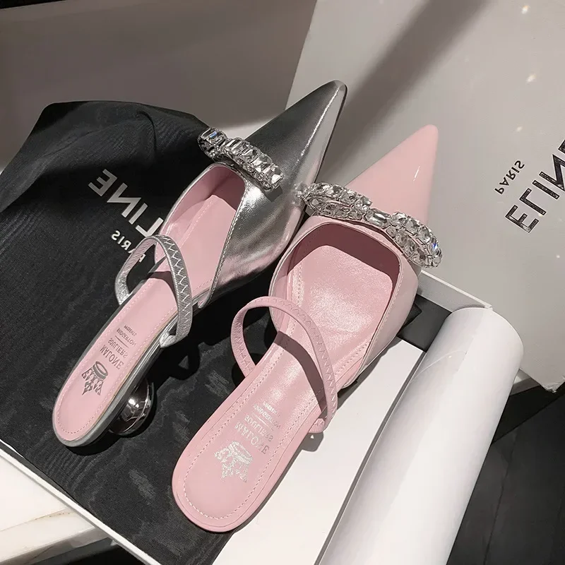 Women Patent Pink Slippers Spr - Women'S Shoes Clogs ulasan dan harga