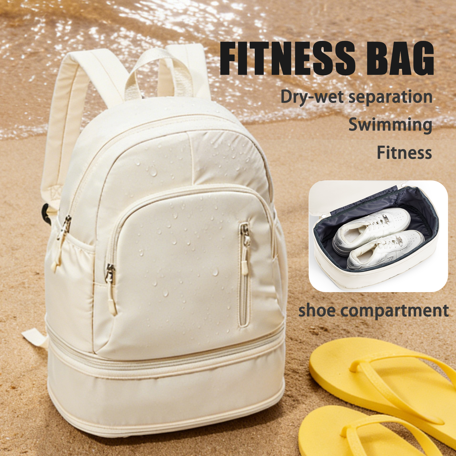 Gym Backpack for Women, Waterp - Women'S Shoes Volleyball ulasan dan harga