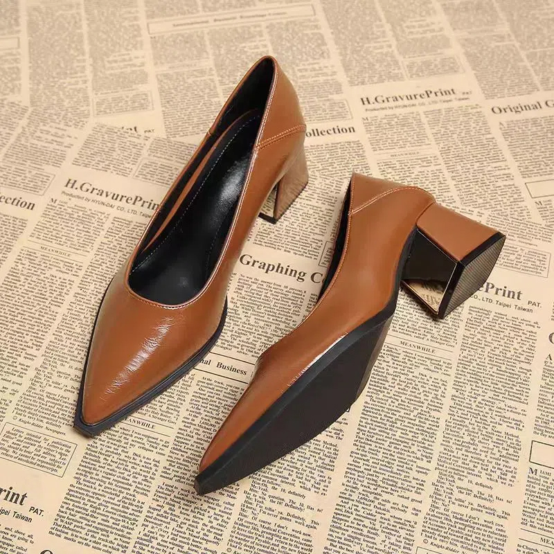 Luxury Brand Pointed Toe High  - Women'S Shoes In Size 12 ulasan dan harga