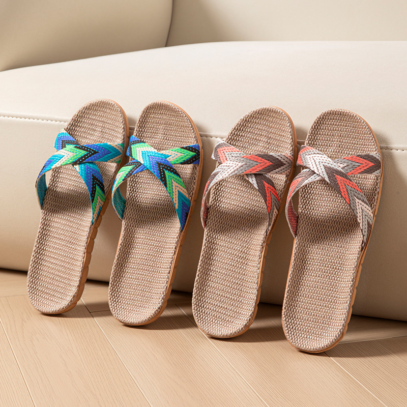 Hemp Women's Slippers Home Sum - Mule Slip On ulasan dan harga