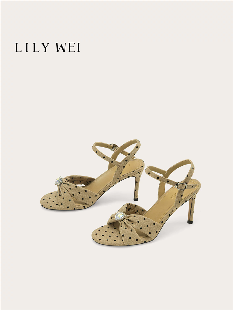 Summer new retro polka dot rhi - Women'S Shoes In Size 12 ulasan dan harga