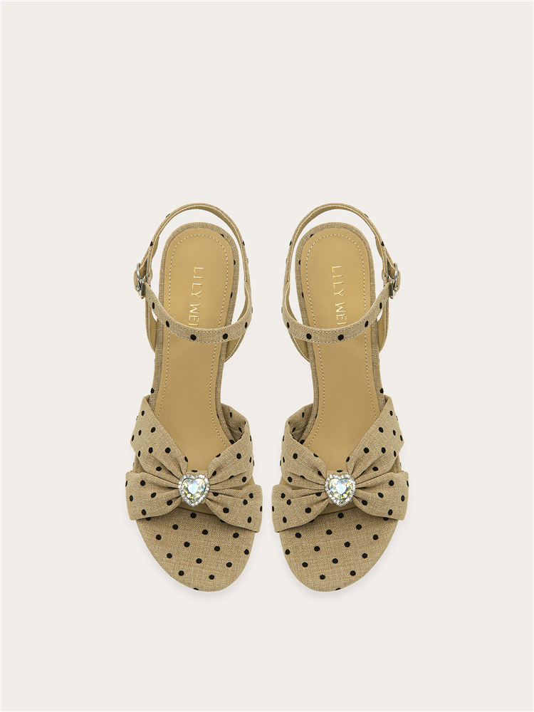 Summer new retro polka dot rhi - Women'S Shoes In Size 12 ulasan dan harga