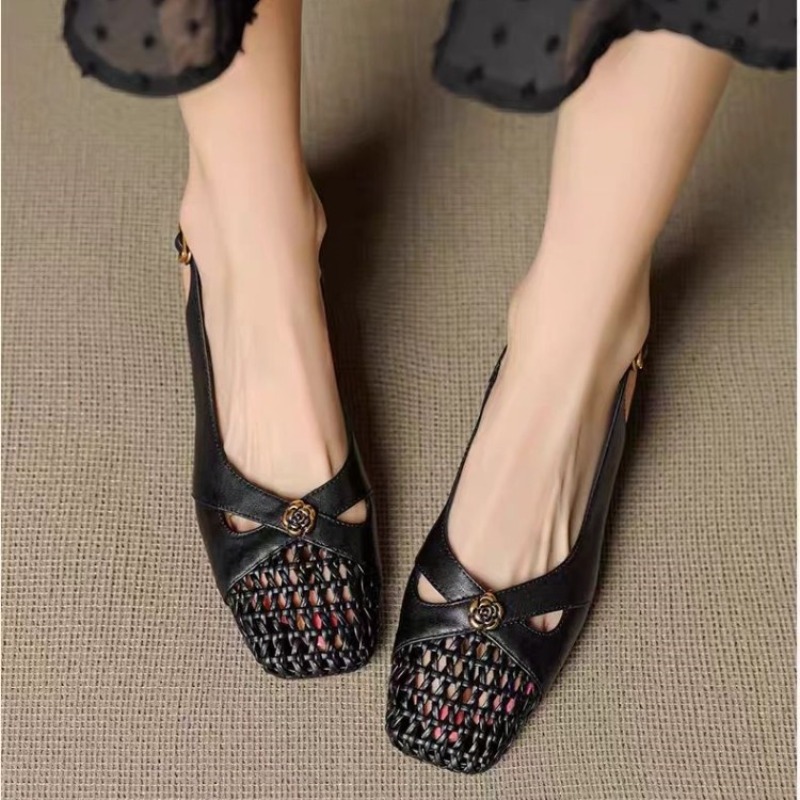 Women's French-style closed-to - Mule Slip On ulasan dan harga