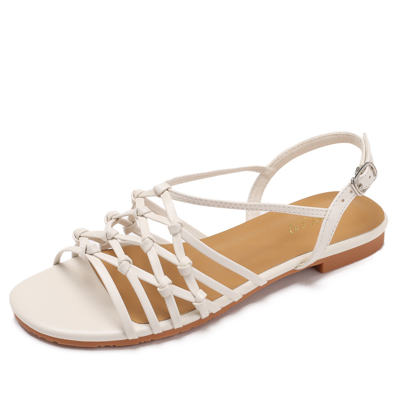 summer Hand Woven Narrow Strap - Women'S Shoes Hands Free ulasan dan harga