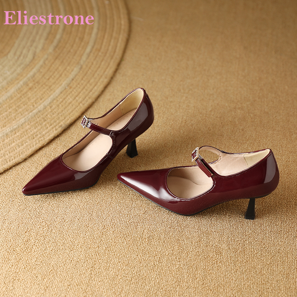 New Spring Glossy Black Red Wo - Women'S Shoes In Size 12 ulasan dan harga