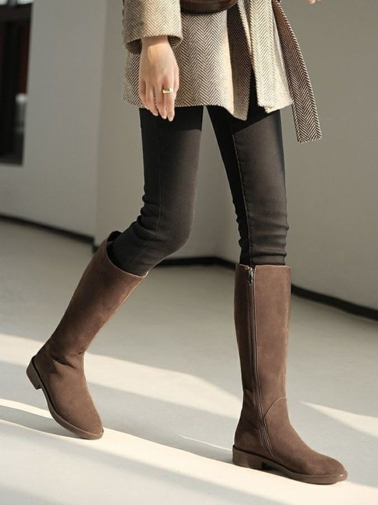 New in Zipper Warm Suede Ladie - Women Shoes Sale ulasan dan harga