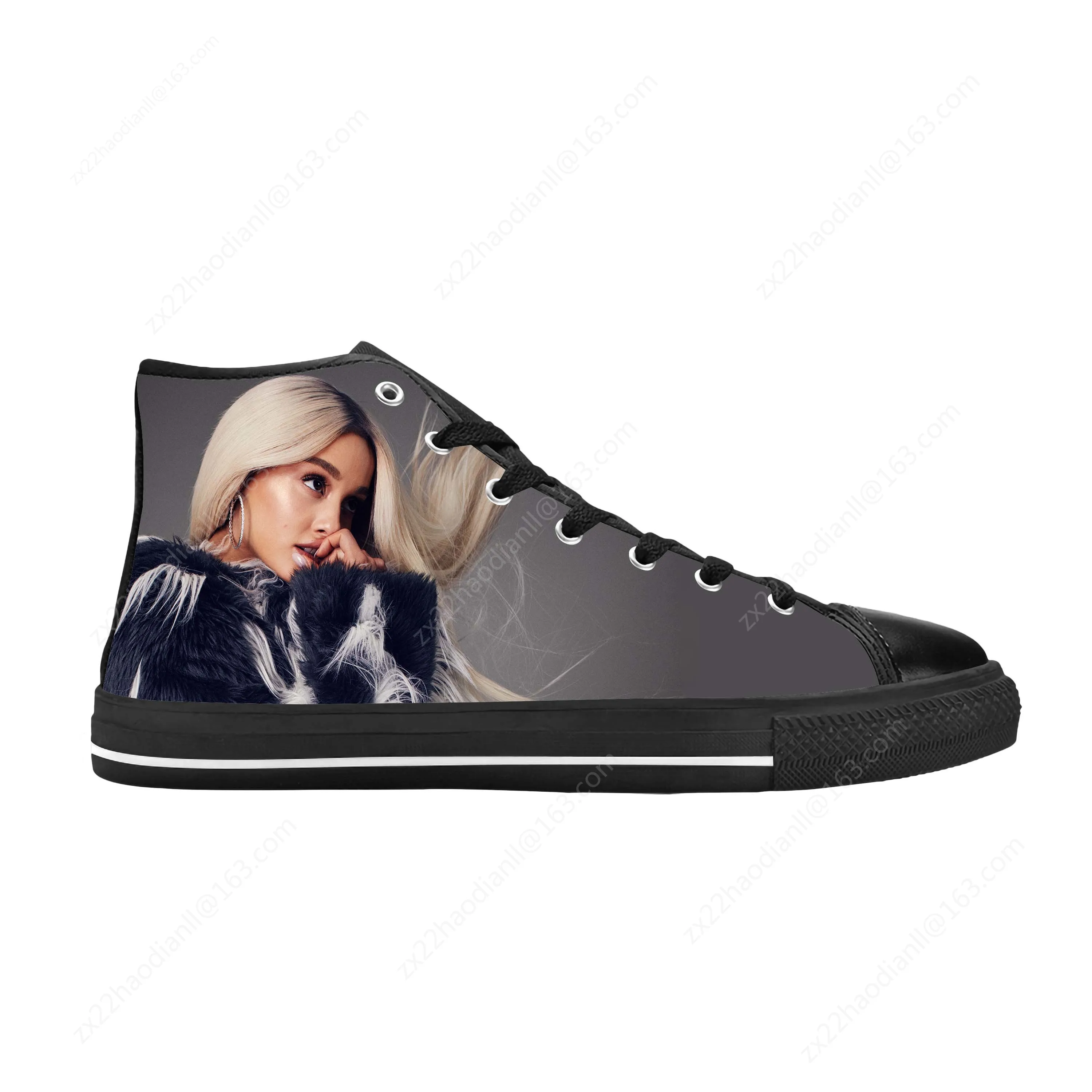 Pop Singer Music Ariana Cute F - Women'S Shoes Popular ulasan dan harga
