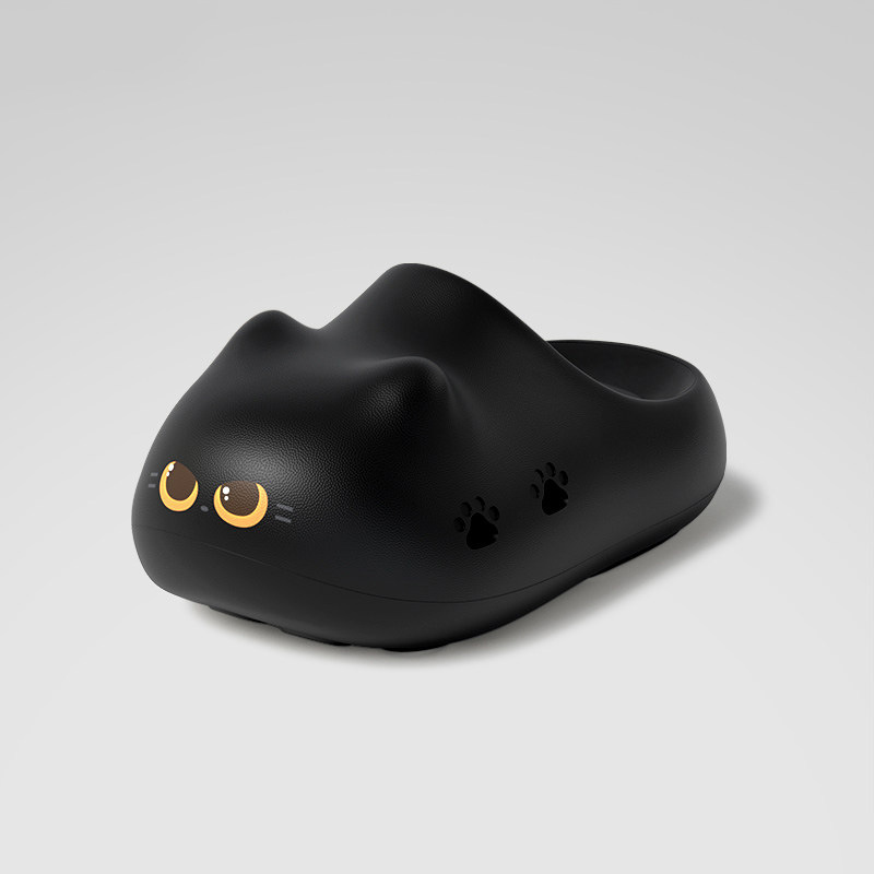 2026 new black cat slippers wi - Mule Slip On ulasan dan harga