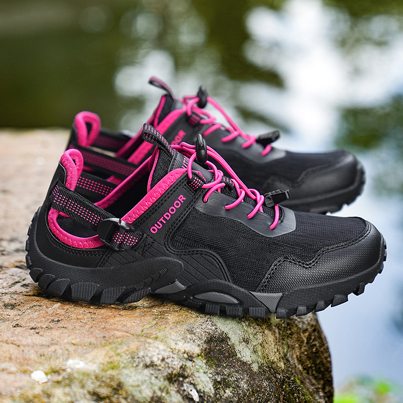Classic Black Red Women Hiking - Women Shoes Big W ulasan dan harga