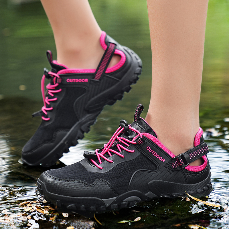 Classic Black Red Women Hiking - Women Shoes Big W ulasan dan harga
