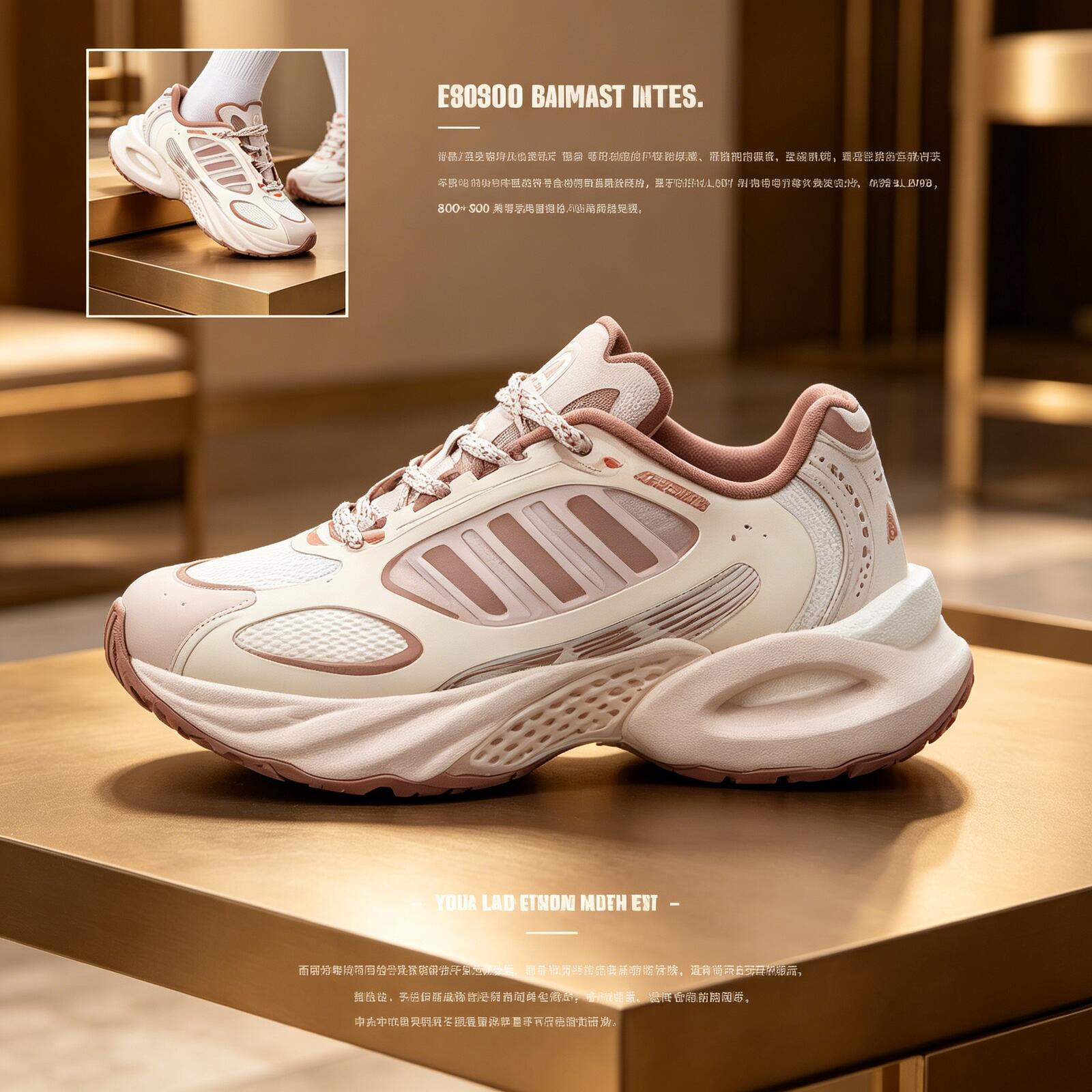 Adidas Women Beige Pink Hollow - Women'S Shoes Pink Adidas ulasan dan harga