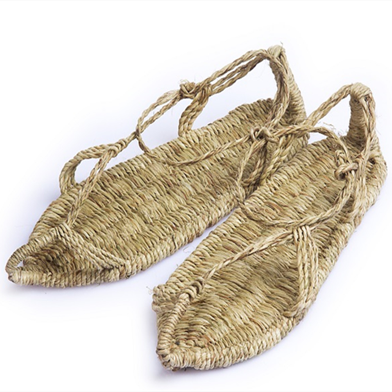 Medieval Shoes Straw Sandals V - Women'S Shoes Hands Free ulasan dan harga