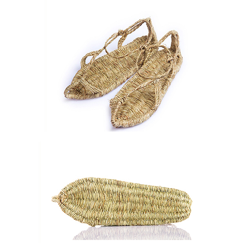 Medieval Shoes Straw Sandals V - Women'S Shoes Hands Free ulasan dan harga
